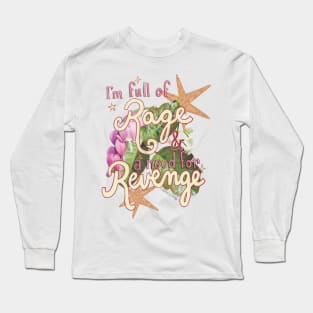 Revenge is a dish best served toxic Long Sleeve T-Shirt